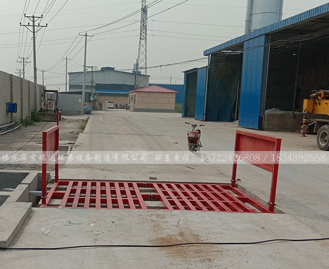保定市建國水泥制品有限公司—HRD-100T洗輪機(jī)案例 